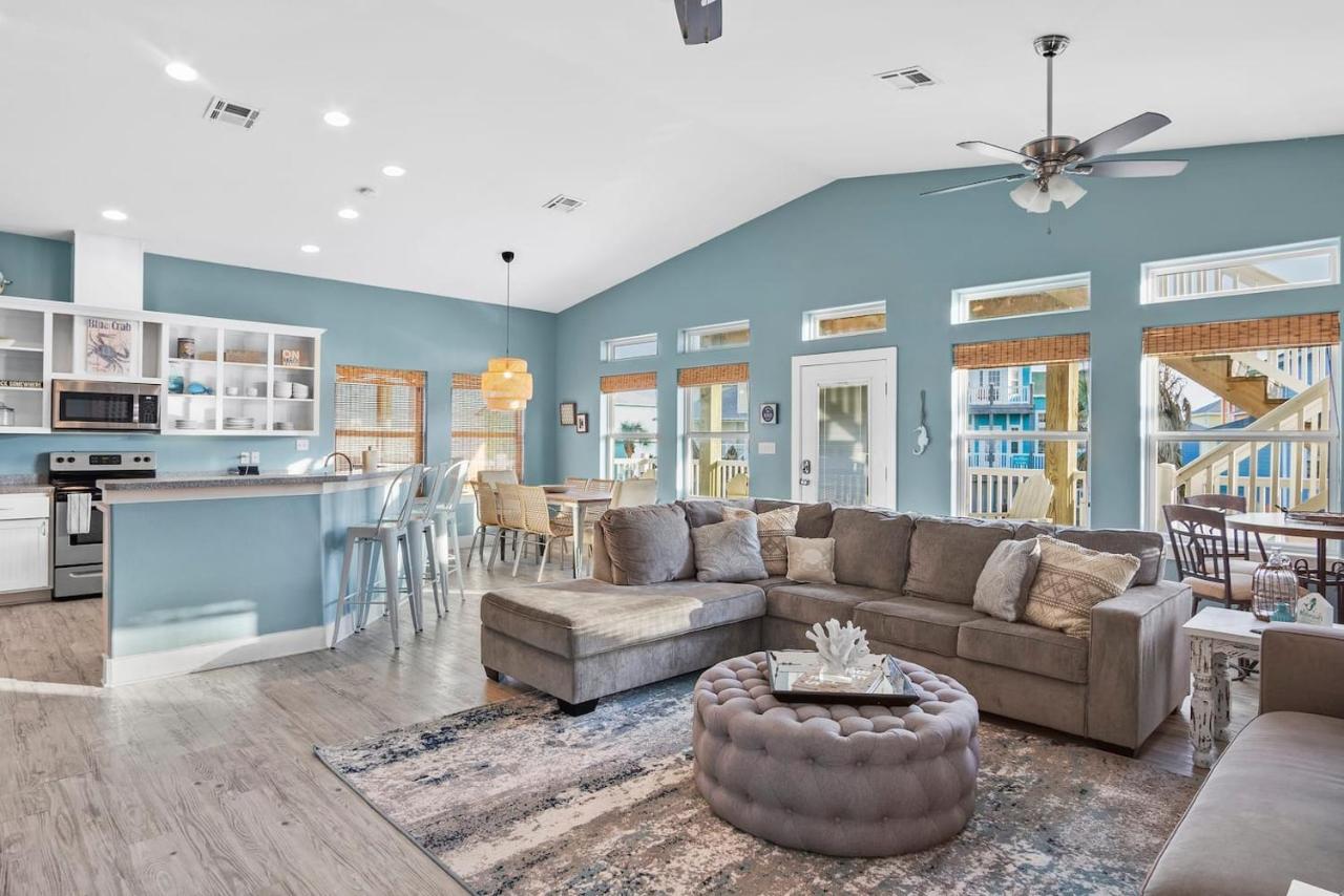 New 5 Bdrm W/Pool, Observation Deck Walk To Beach! Port Aransas Exteriér fotografie