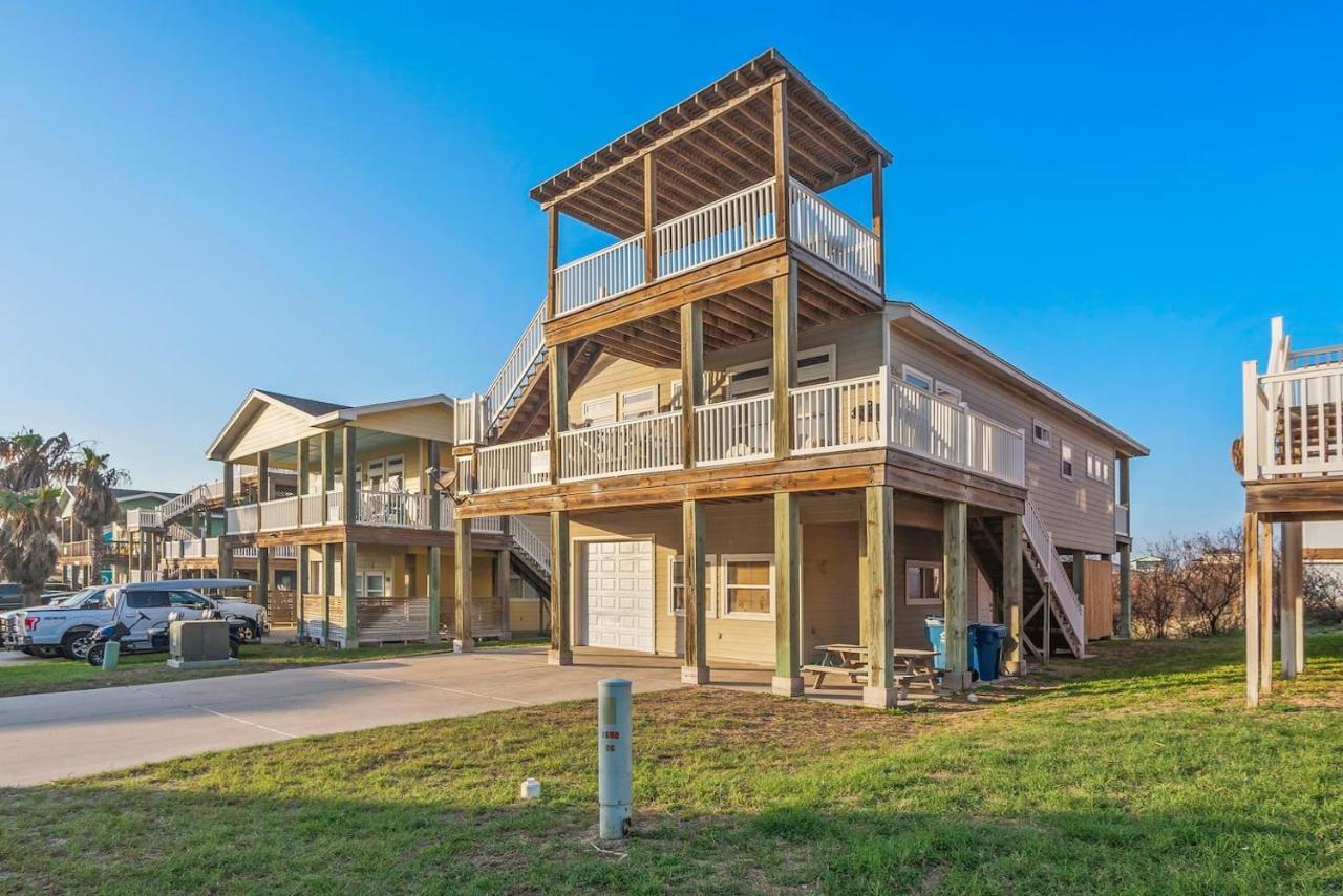New 5 Bdrm W/Pool, Observation Deck Walk To Beach! Port Aransas Exteriér fotografie